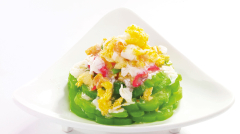 Fried-Bitter-Gourd-with-salted-egg