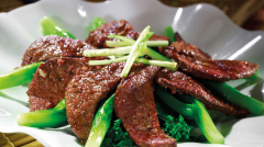 Fried-Pigs-Liver-with-Kai-Lan